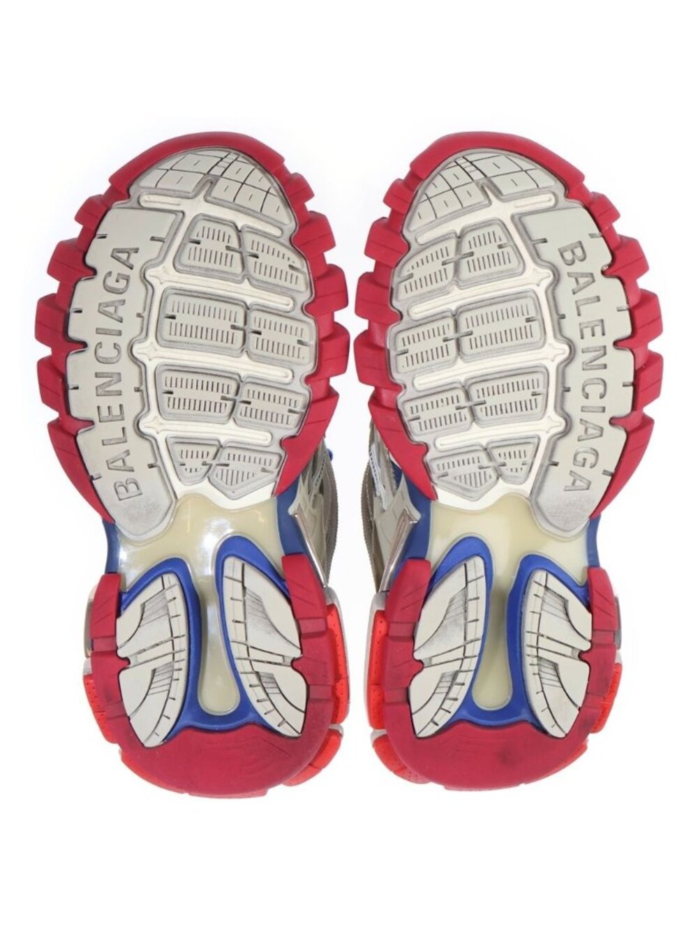 Balenciaga Track 2 Mesh Low Cut Sneakers Us7 Gray - Picture 5 of 6